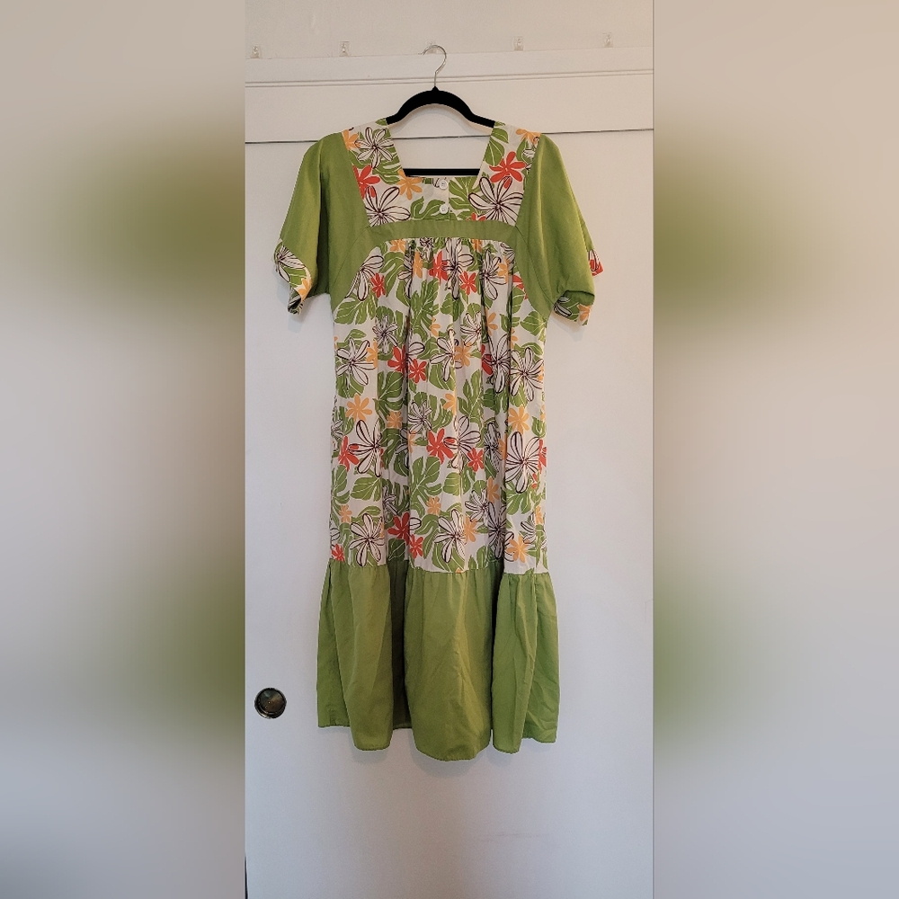 Vintage Hawaiian House Dress